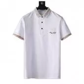 hommes burberry t-shirt polo new season bu4 white